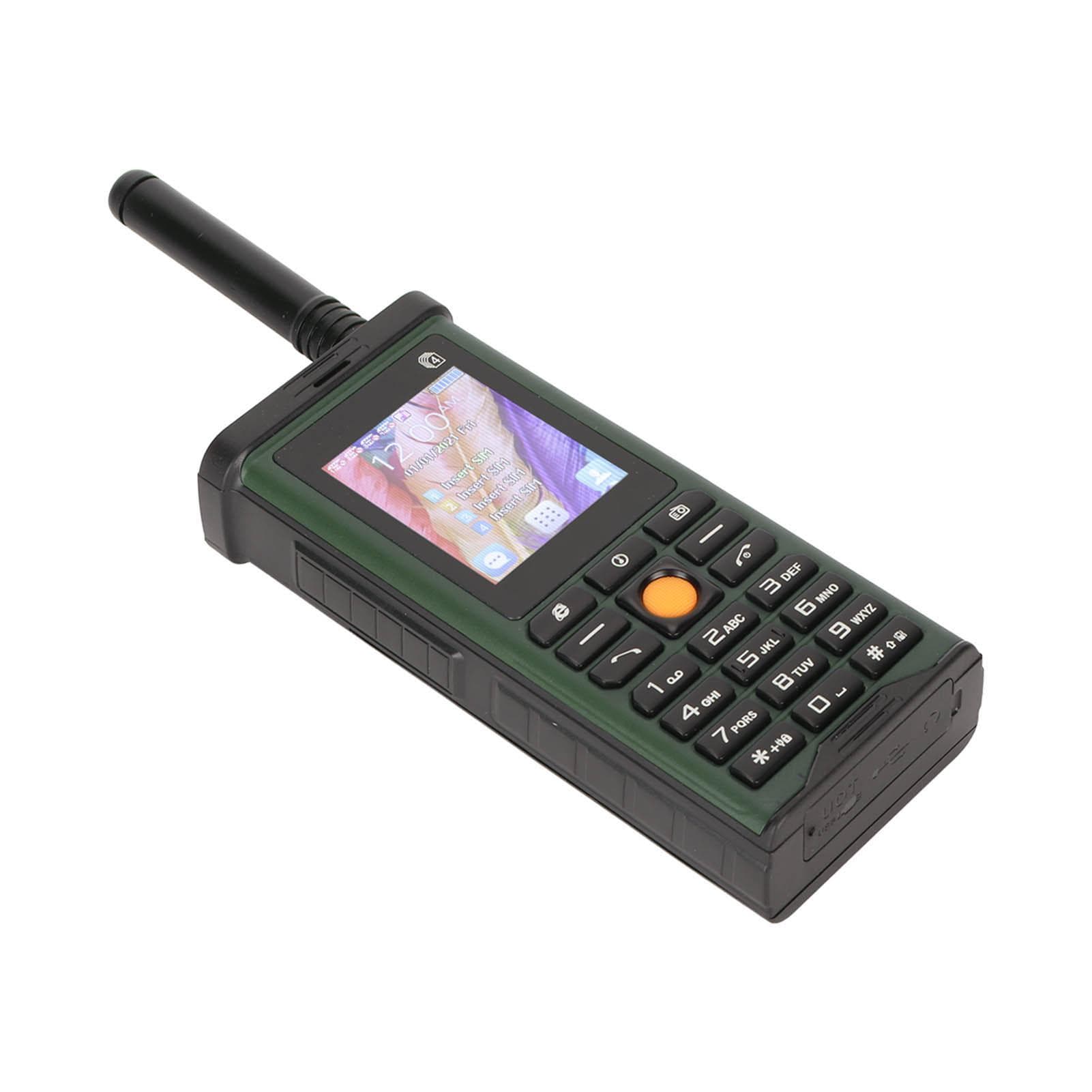 SG8800 Rugged Phone for Elderly 4 SIM Card 4 Standby Senior Cell Phone Big Button Clear Sound green