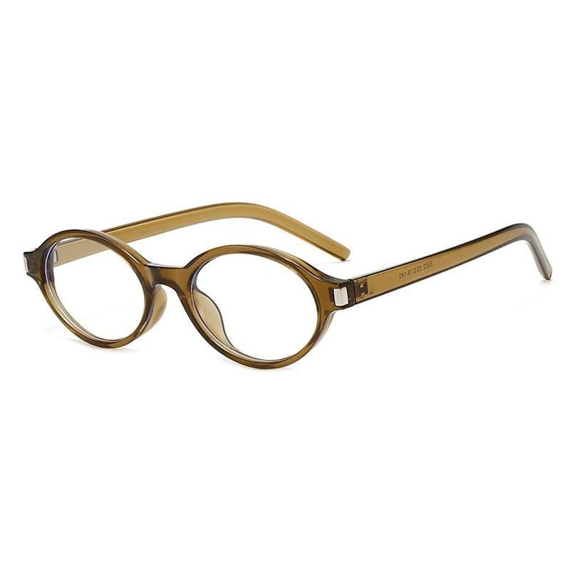 Vintage Oval Sunglasses for Women Retro Round Sun Glasses Hip Hop Fashion Designer Rivet Glasses Oculos De Sol Female only 1pcs sunglasses