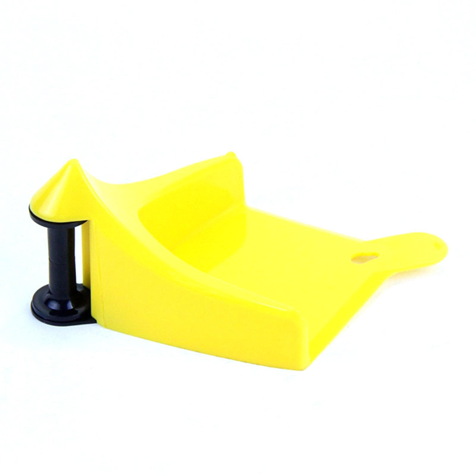 Car Hose Guide for Car Washing Tire Wedge Prevents Hose from Getting Stuck under Tire for All Sizes 0 yellow