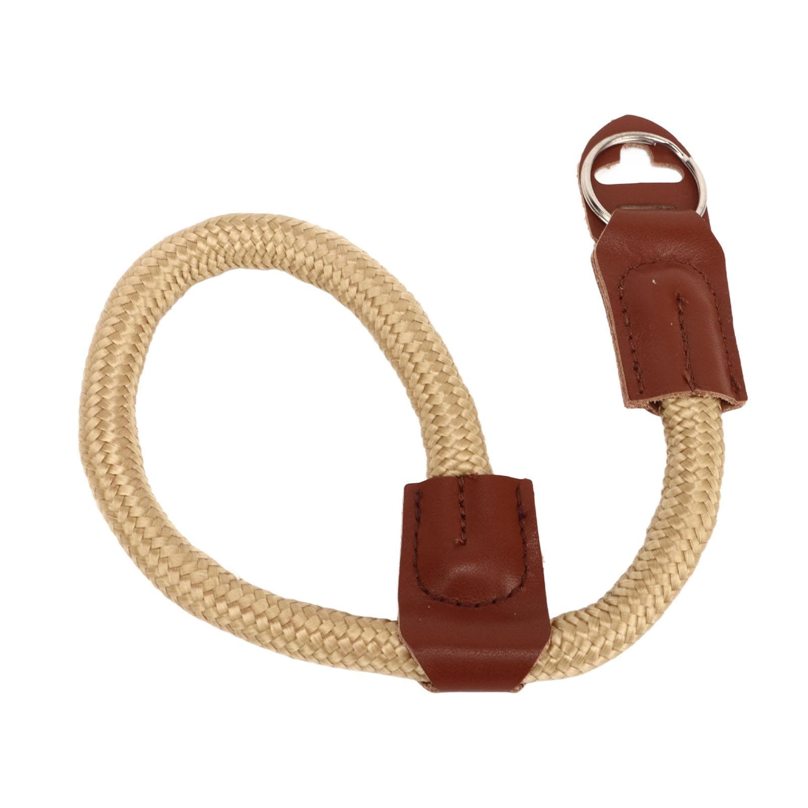 Camera Wrist Strap Round Rope Quick Release Camera Hand Strap for DSLR SLR Mirrorless Khaki khaki