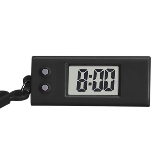 Gift Table Electronic Clock Wide Application Creative Student Study Desktop black