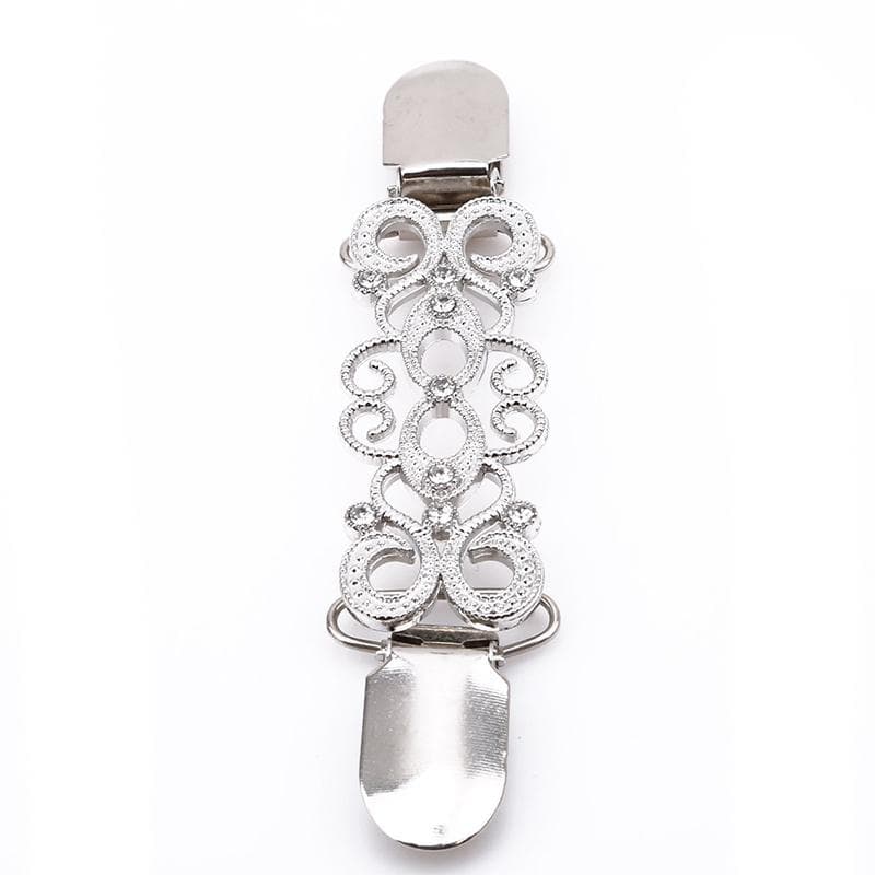 Women Duck Clips Sweater Clip Shawl Clip Jewelry Clip Alloy Cardigan Clip Scarves Sweater silver