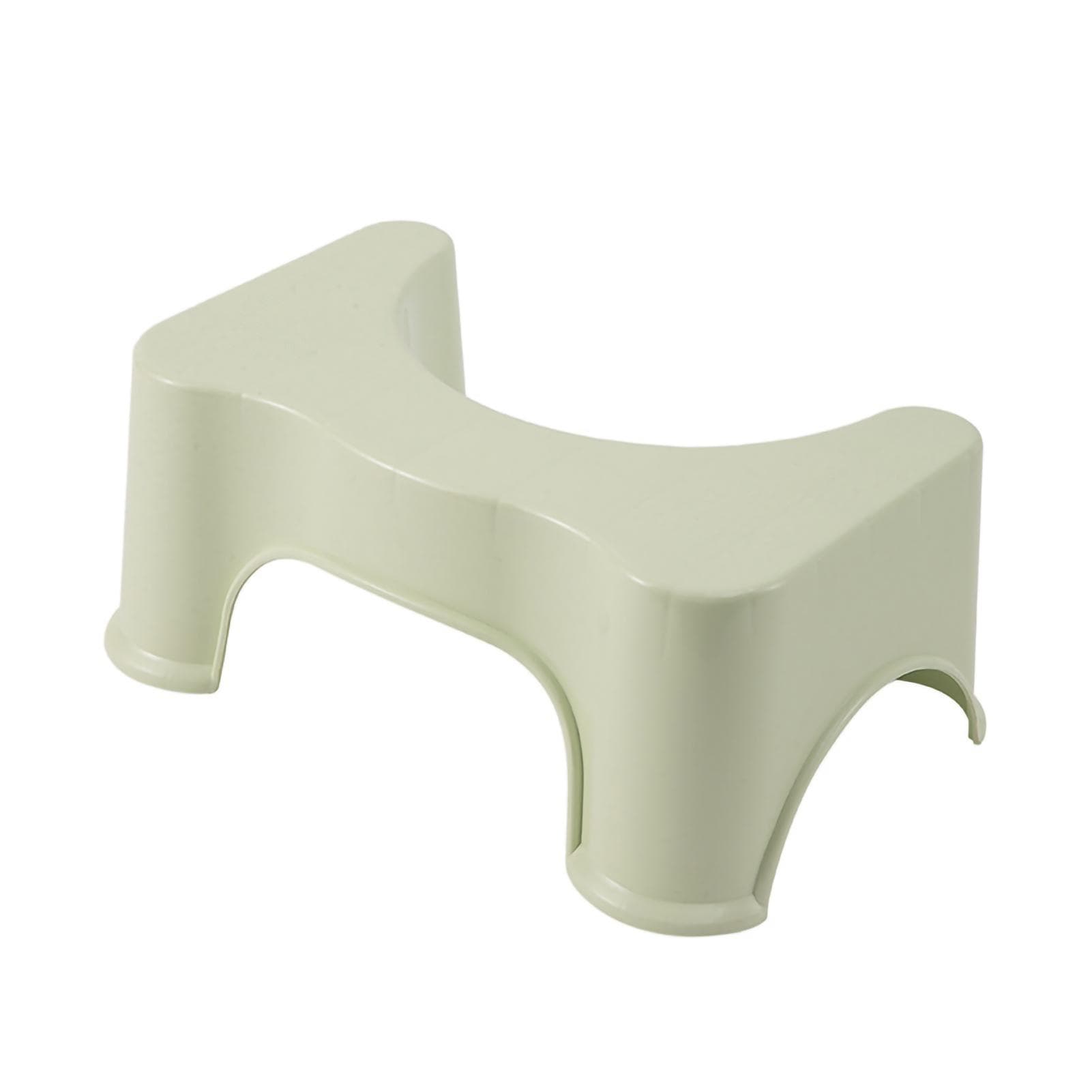Toilet Step Stool Ergonomic 35 degrees Universal Prevent Slipping Bathroom Stool for Elderly Children green