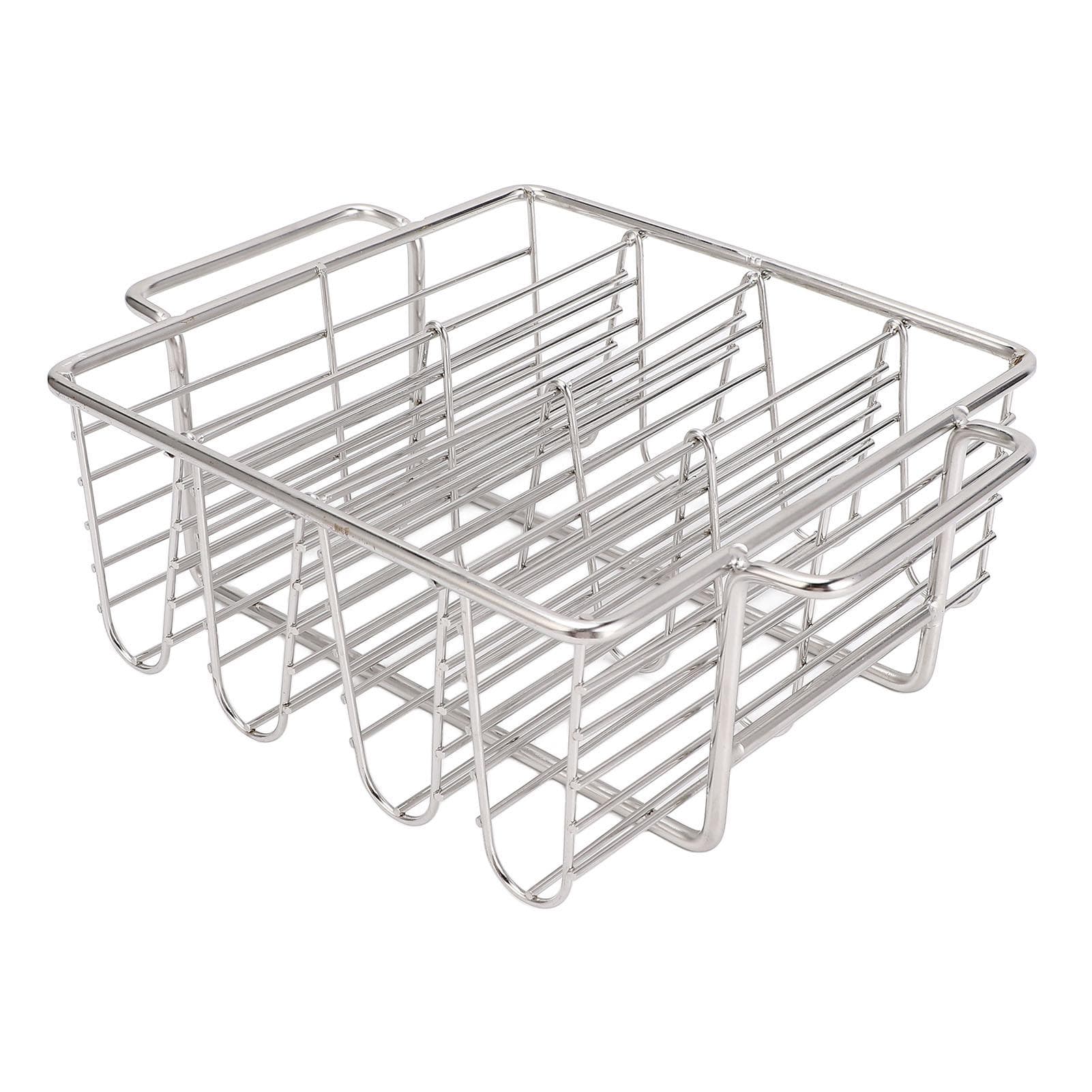 4 Racks Taco Shell Fryer Basket Dishwasher Safe Stainless Steel V Shaped Tortilla Fry Basket for L