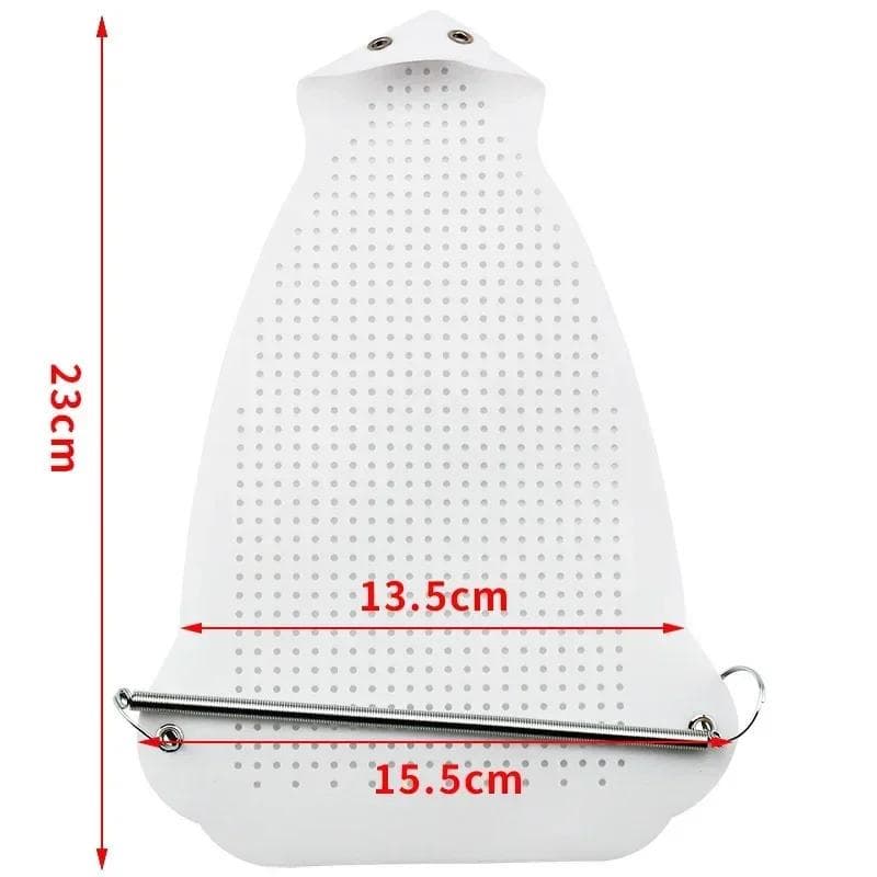 Iron Shoe Cover Ironing Shoe Pad cloth Cover Iron Plate Cover Protector protects your iron soleplate for long-lasting use white