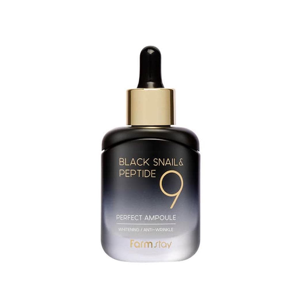 FARM STAY Black Snail & Peptide 9 Perfect Ampoule 35ml (3 Options) 1pcs