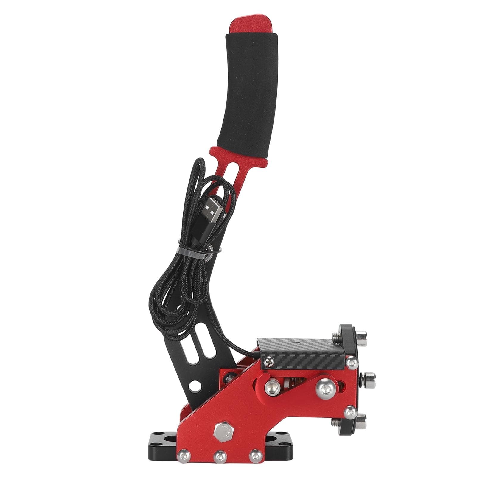 PC Racing Game USB Handbrake Professional 16Bit for Logitech G27 G29 G920 G923 T500 T300 FANATECOSW red