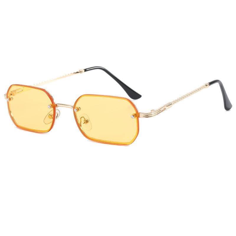 Vintage Punk Oval Sunglasses Men Luxury Steampunk Double Beam UV400 Retro Eyewear Gafas De Sol 1PC