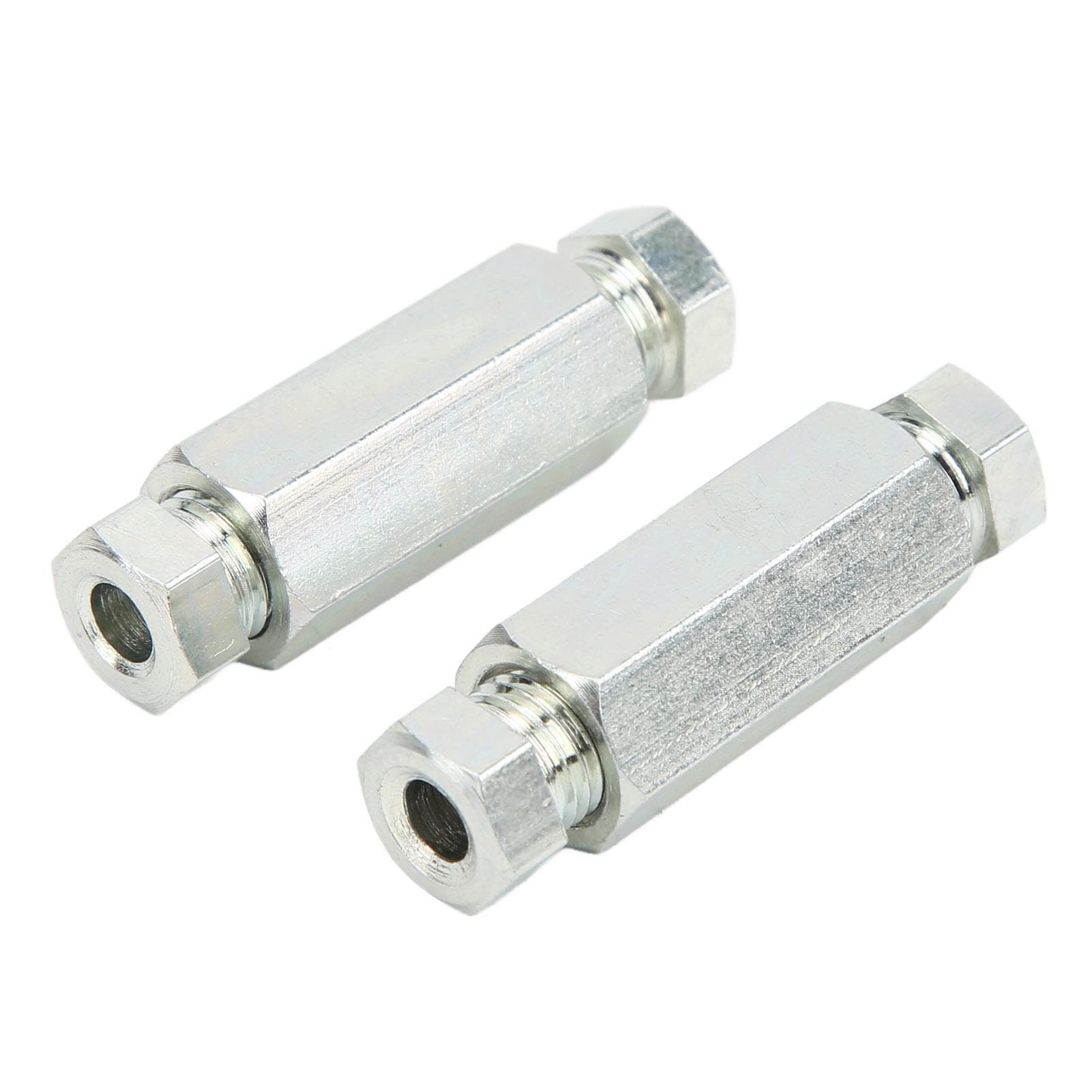 2Pcs set Brake Pipe Connectors 38in Inline Female Male Nuts Replacement for British USA Cars PRE
