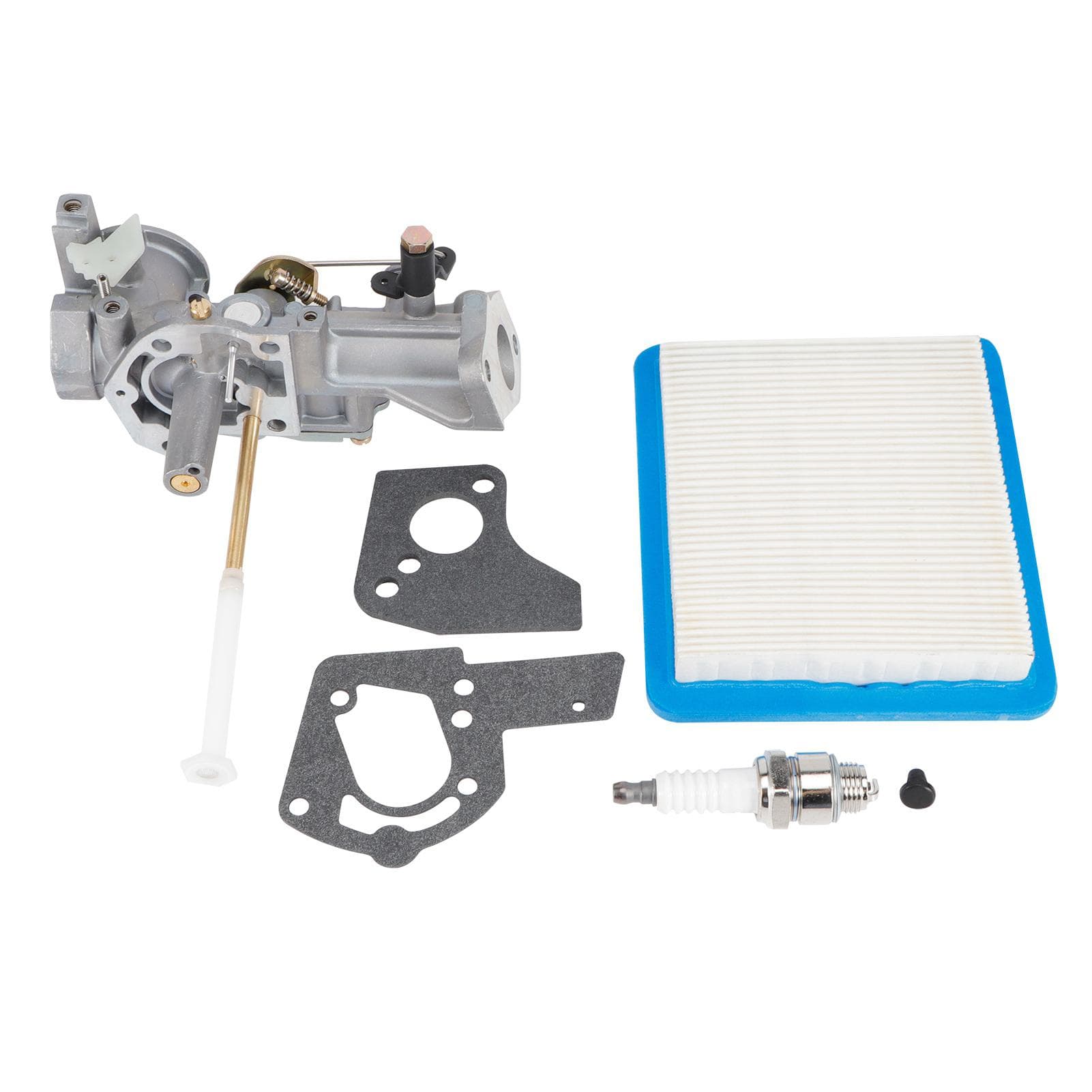 Carburetor Carb Kit 498298 Replacement Aluminum Fit for Briggs and Stratton Engine white