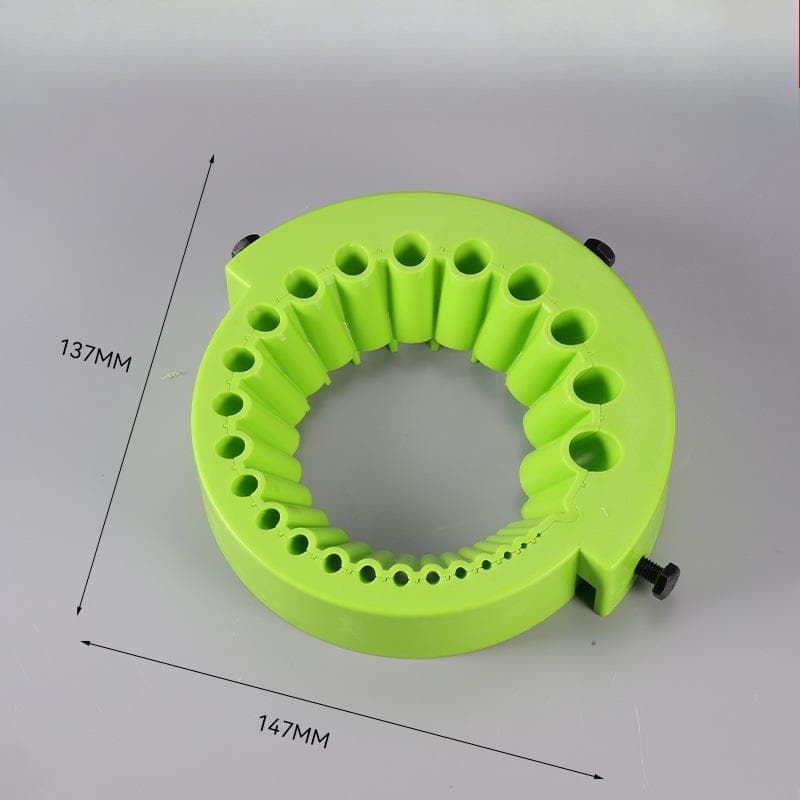 Multi-specificatio Drill Bit Sharpener Portable Drill Bit Grinding Attachment 1PC green
