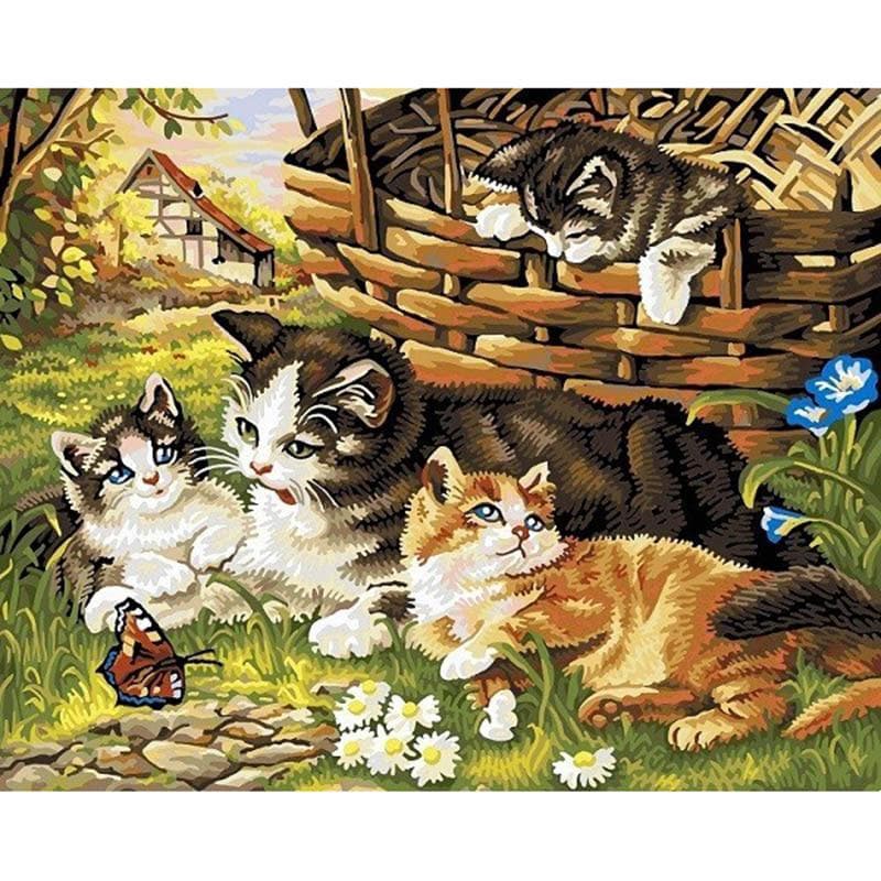5D Diamond Embroidery Home Decor Scenery Painting Full Round Drill Cross Stitch 20X30CM
