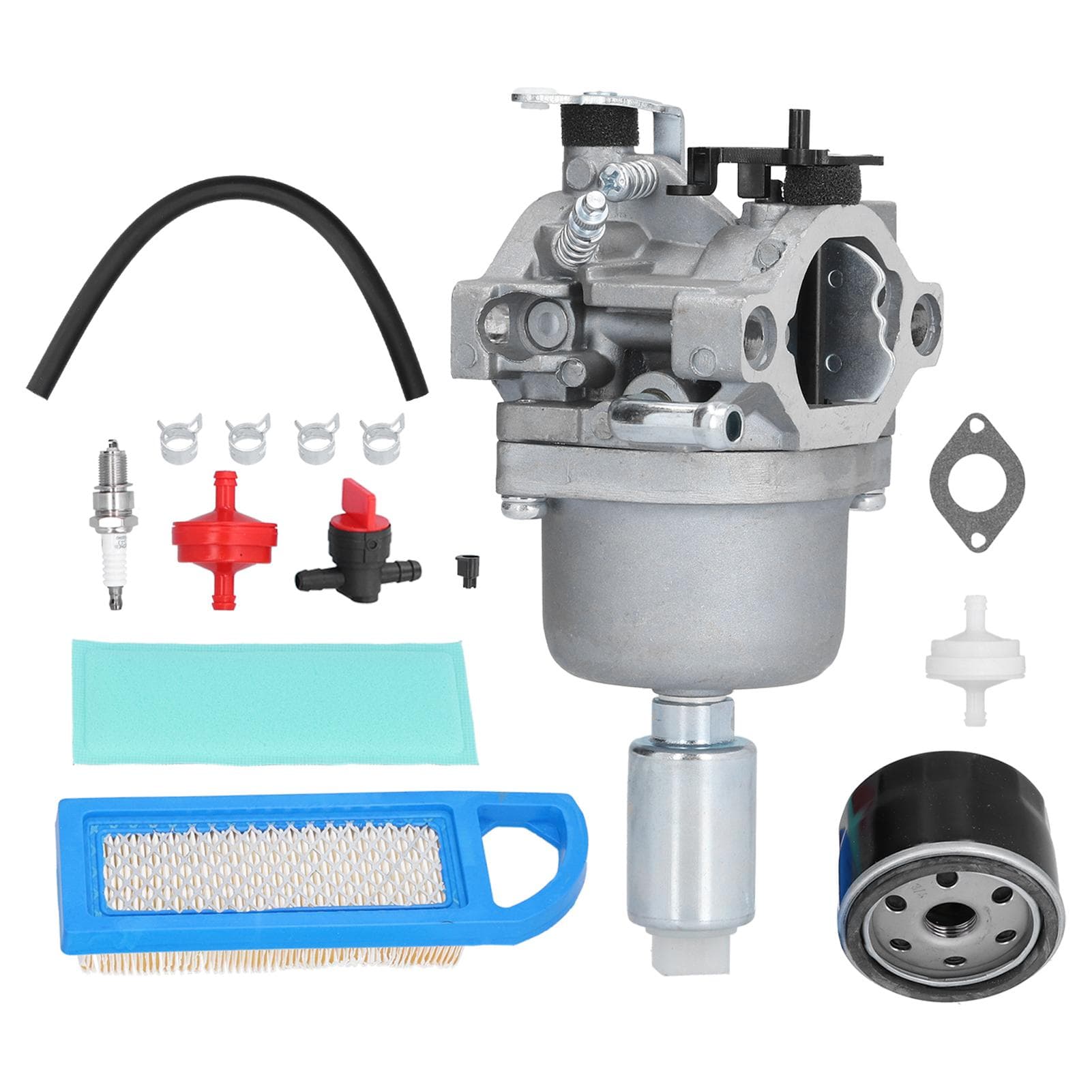 Carburetor Air Filter Fuel Pipe Set 591731 for Nikki 31H777 31C707 31P777 21B000 21B807 Lawn Mower