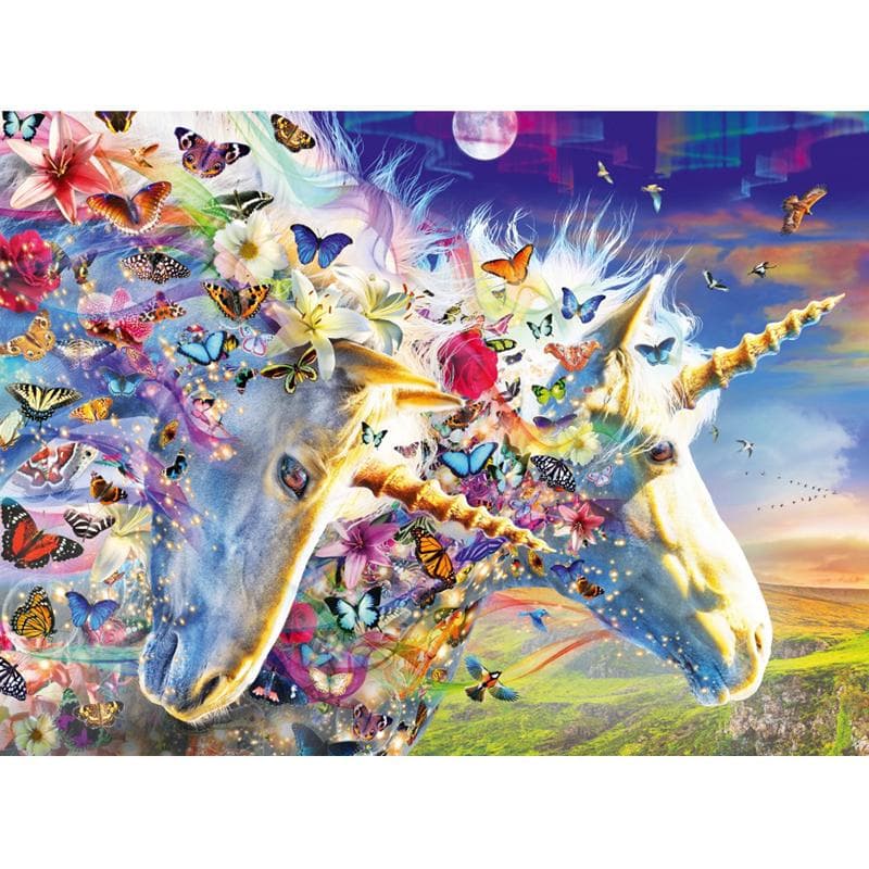 Diy 5d Diamond Painting Butterfly Unicorn Cross Stitch Diamond Embroidery 20X30CM