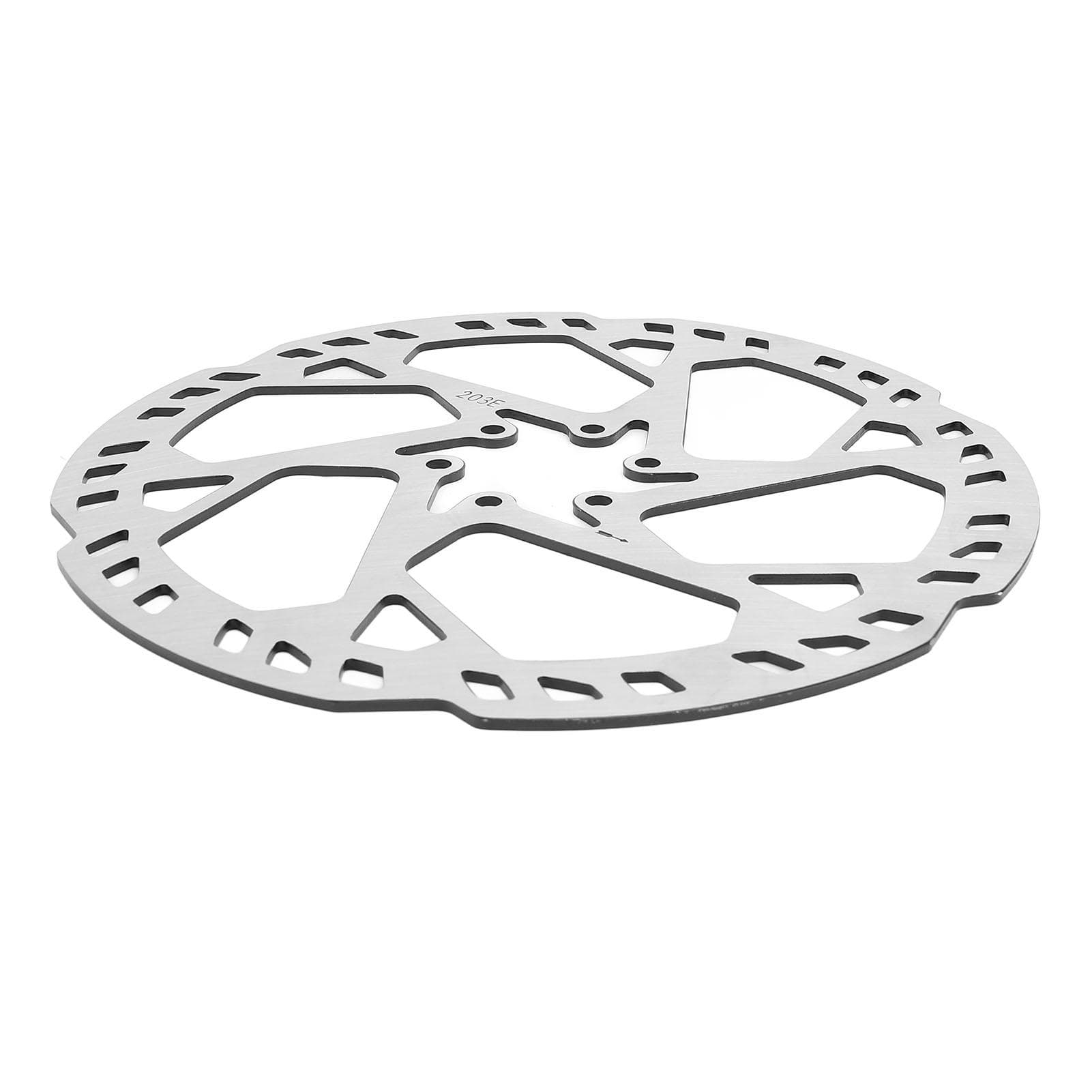Scooter Disc Brake 2.3mm Thickness 6 Screws 203mm Electric Scooter Brake Disc Replacement