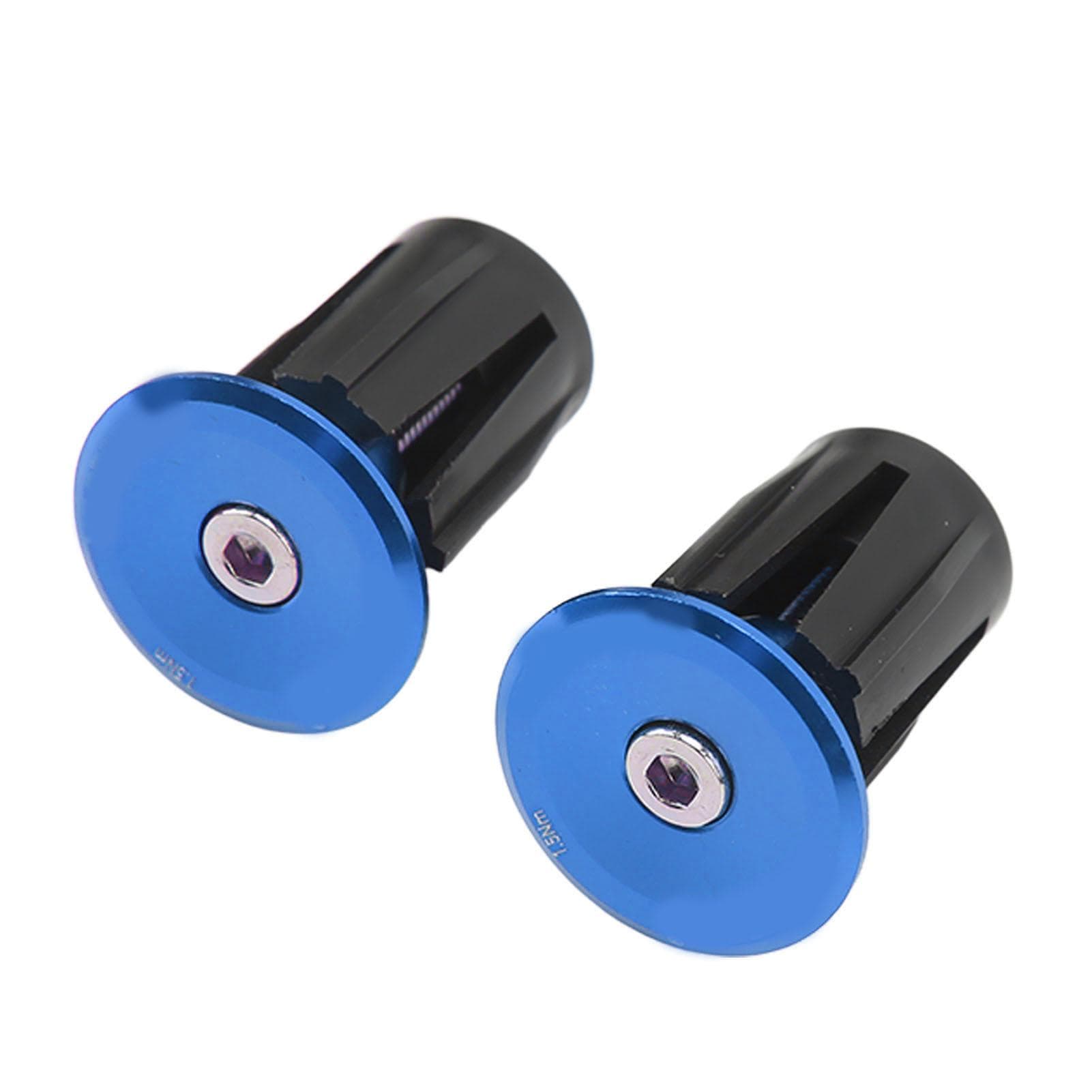 2pcs Handlebar Plug Aluminium Plastic Light Weight Bike Bar End Plug for Mountain Bikes Road Bikes