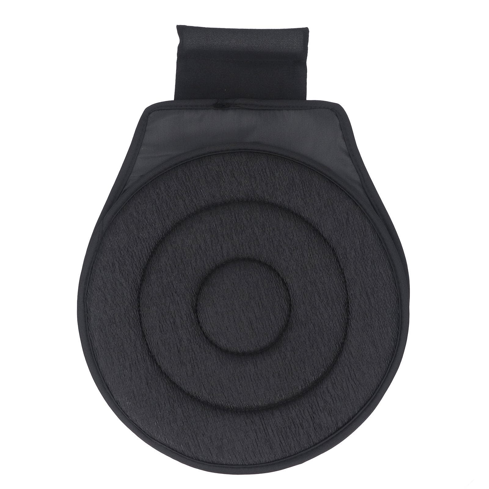 360 Degree Rotating Car Cushion Portable Rotating Car Pad Non Slip Car Chair Cushion for Pregnant black