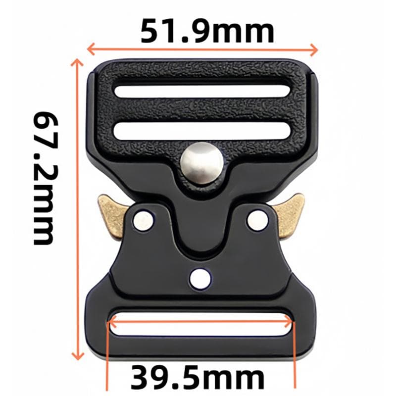 20 25 32 38 45 50Mm Quick Release Tactical Buckle Set Automatic Metal Male Belt Buckle Zinc Clip Adjustable Men Buckl For Belt