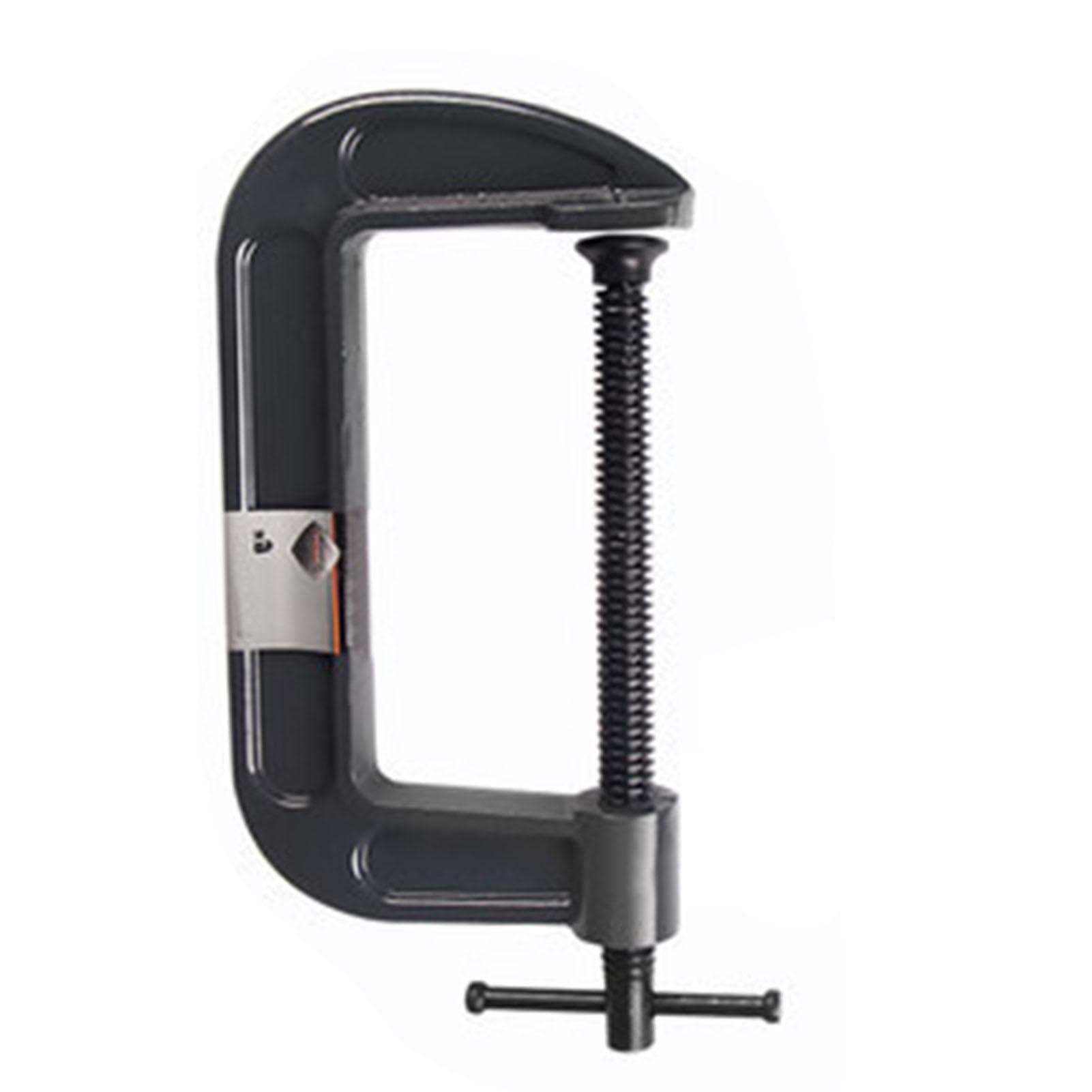 C Clamp 3 Inch Cast Iron High Strength Woodworking Fixing C Clamp Tool for Home Garage Wood Shop