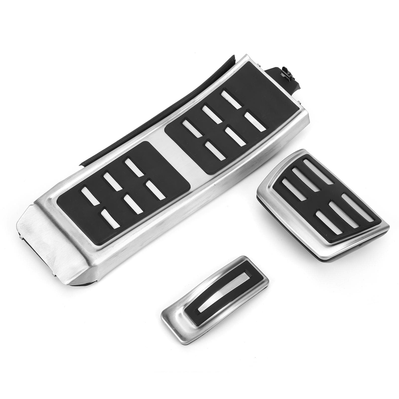 3PCS Accelerator Brake Reast Pedal Stainless Steel Replacement for A4 B8 S4RS4 LHD Automatic
