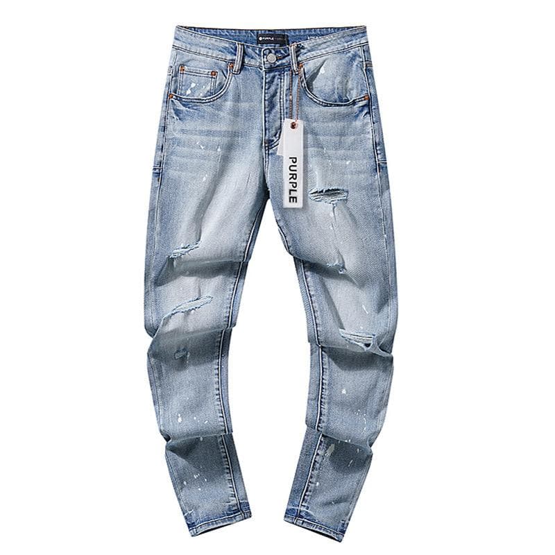 RogueWave Blue Ripped Jeans High Street Casual Pants 32