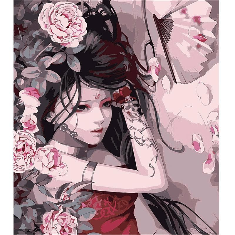 Diamond Embroidery 5D Diamond Painting Exquisite Cartoon Girl Diamond Mosaic Pictures of Rhinestones 20X30CM