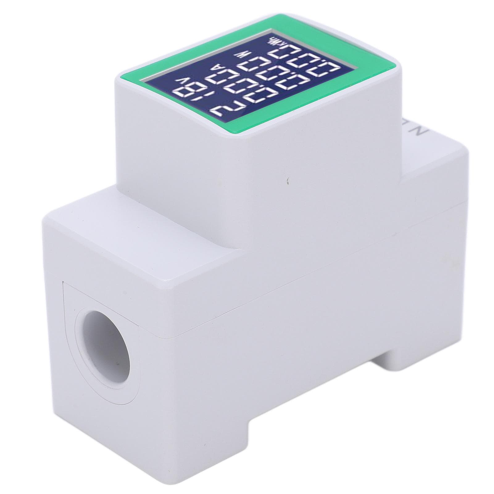 PZEM?008 LCD Digital Display Ammeter Voltmeter Multifunctional Rail Wattmeter AC 50?300V
