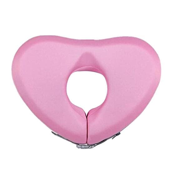 Adults Float Swim Collar for Head And Neck Support Love Shaped Swimming Pool Floating Collar for Teens And Adults pink