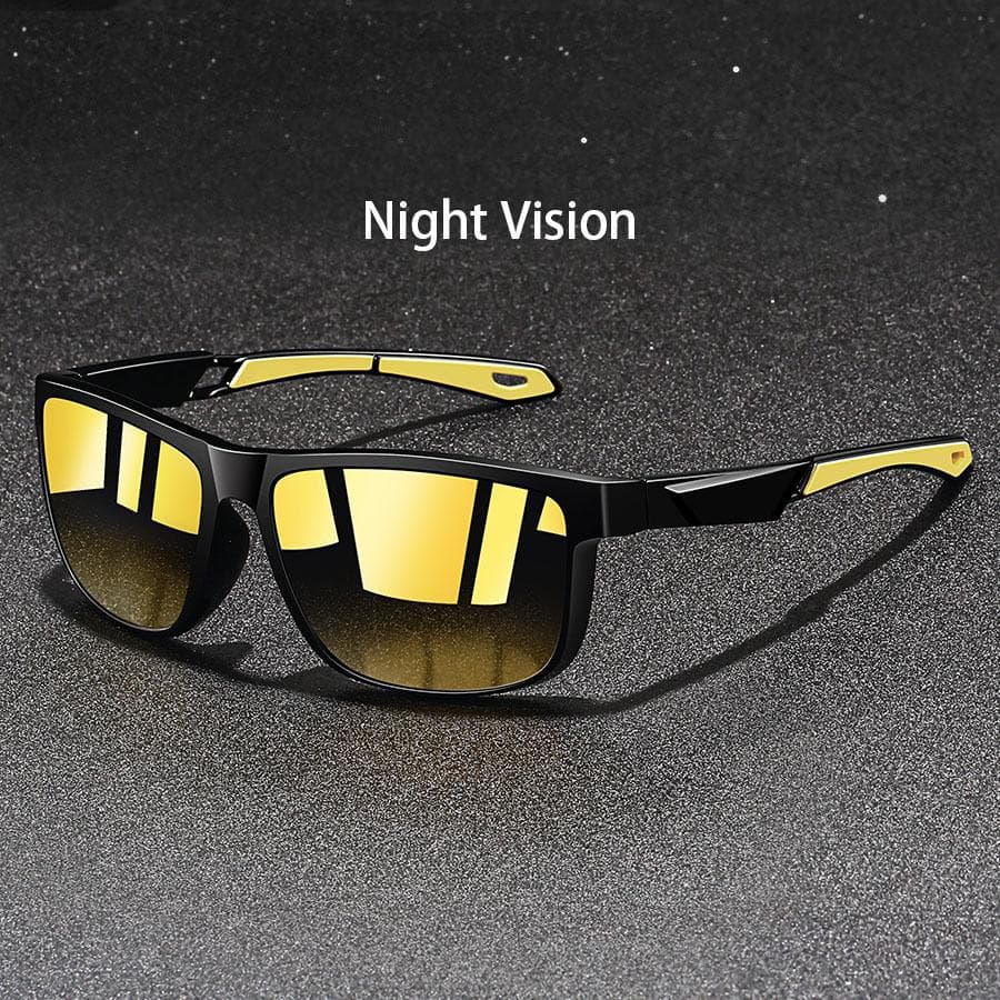 UV400 Square Sunglasses Men Women Trendy Colorful Lightweight Driving Goggles Outdoor Sun Protection
