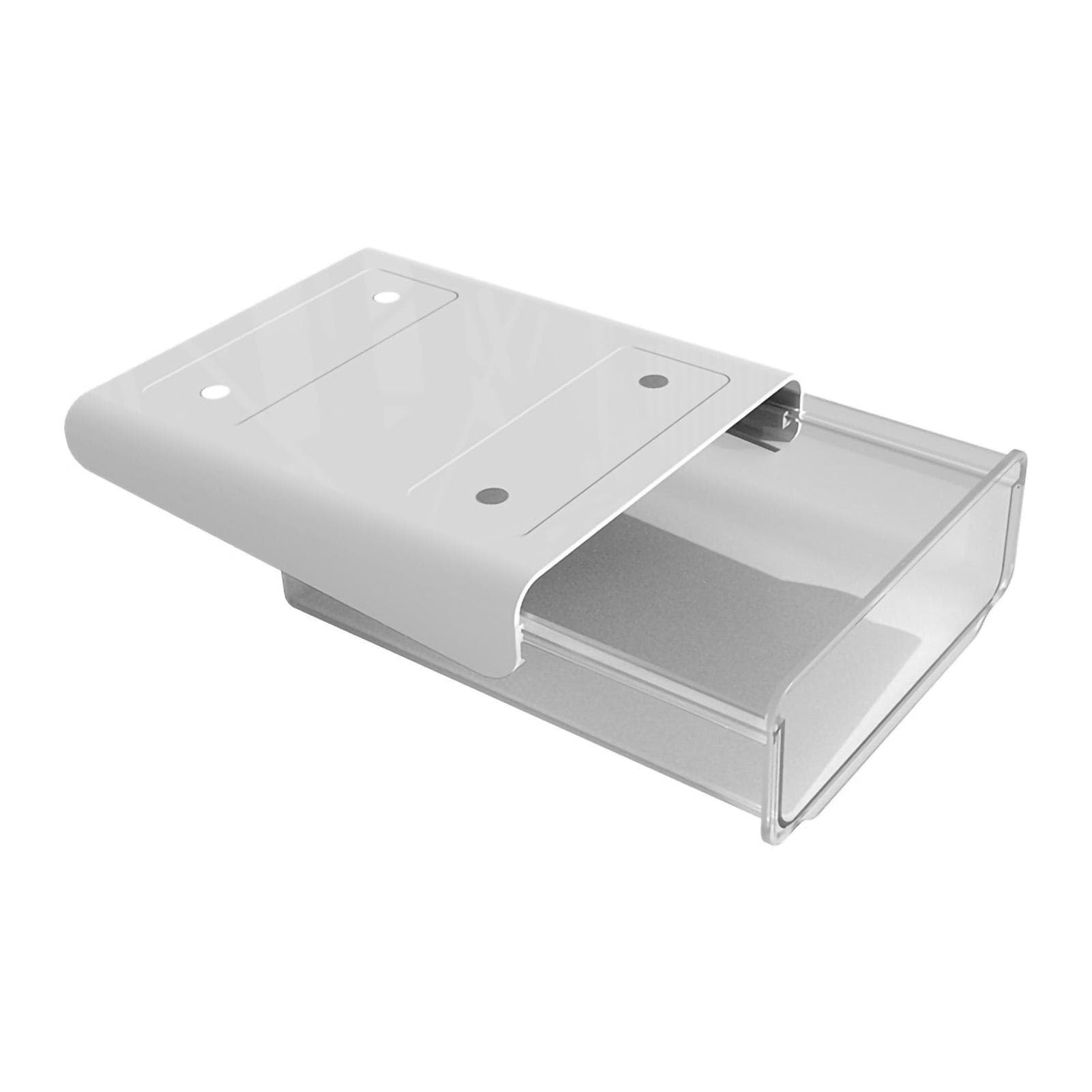Under Desk Storage Box No Punching Storage ABS PS Small Hidden Drawer For Dormitory Large