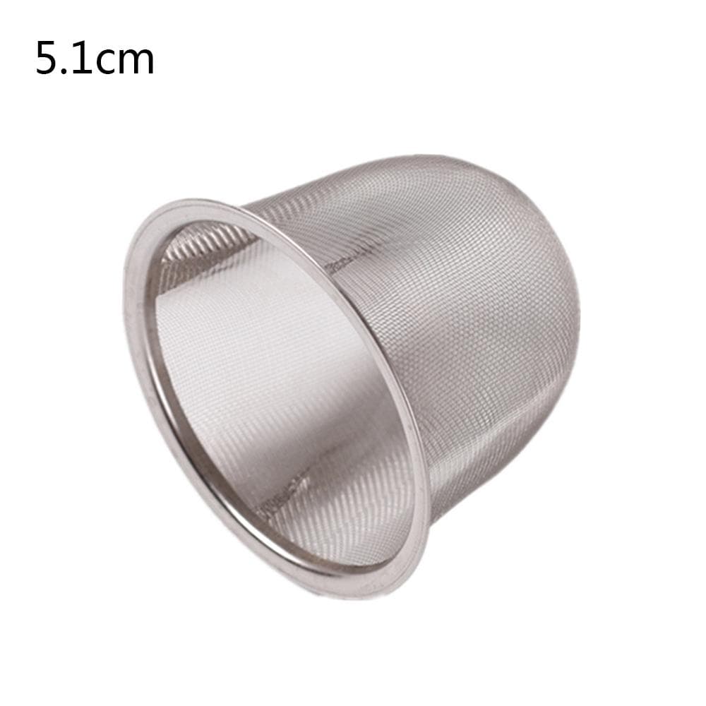 Reusable Stainless Steel Mesh Tea Infuser Tea Strainer Teapot Drinkware Tea Leaf Spice Filter Kitchen Accessories 5.1CM