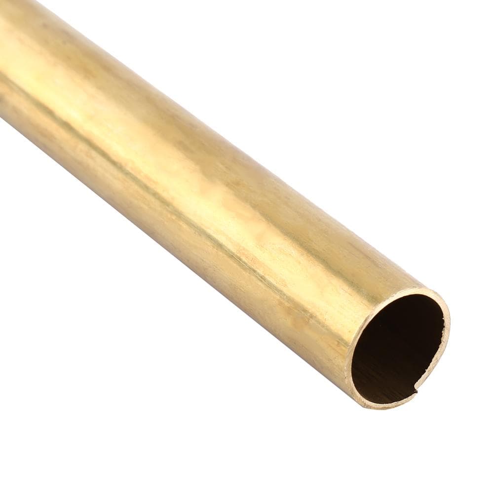 Brass Tube Pipe Tubing Round Length 50cm Model Making(Outer Diameter 20mm)