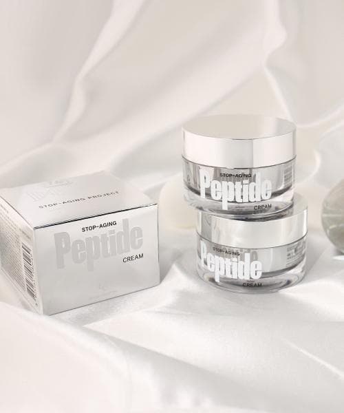 [W Skin Lab] Stop Aging Peptide Cream 50ml 3ea