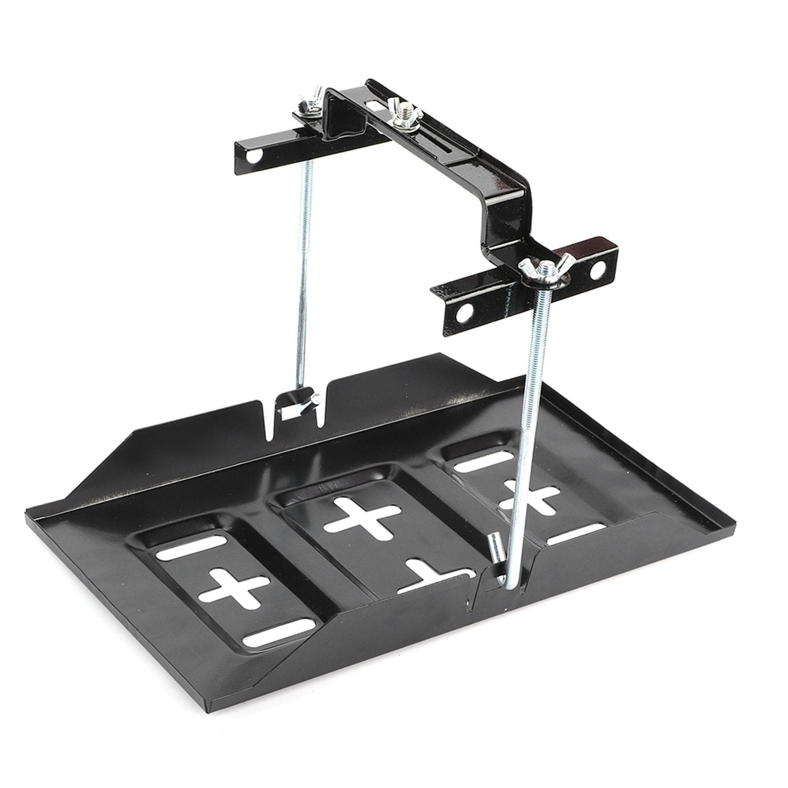 Storage Battery Holder Tray Mount Hold Down Clamp Bracket Kit Car Accessory27CM 19cm / 7.5in