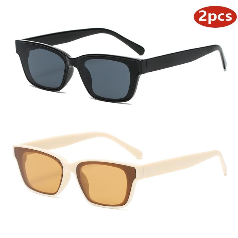1pc Fashion Women Small Frame Cat Eye Sunglasses Multi Color UV400 Vintage Casual Style Sun Glasses Outdoor Oculos