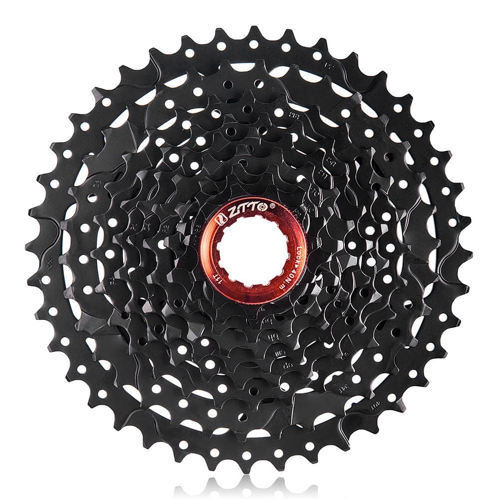 MTB 9 Speed 11-40T Cassette Freewheel Mountain Bike Bicycle Parts black