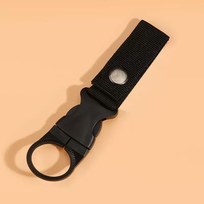 Outdoor Water Bottle Buckle Webbing Tactical Hanging Buckle Portable Suitable For Outdoor Camping, Hiking Trip