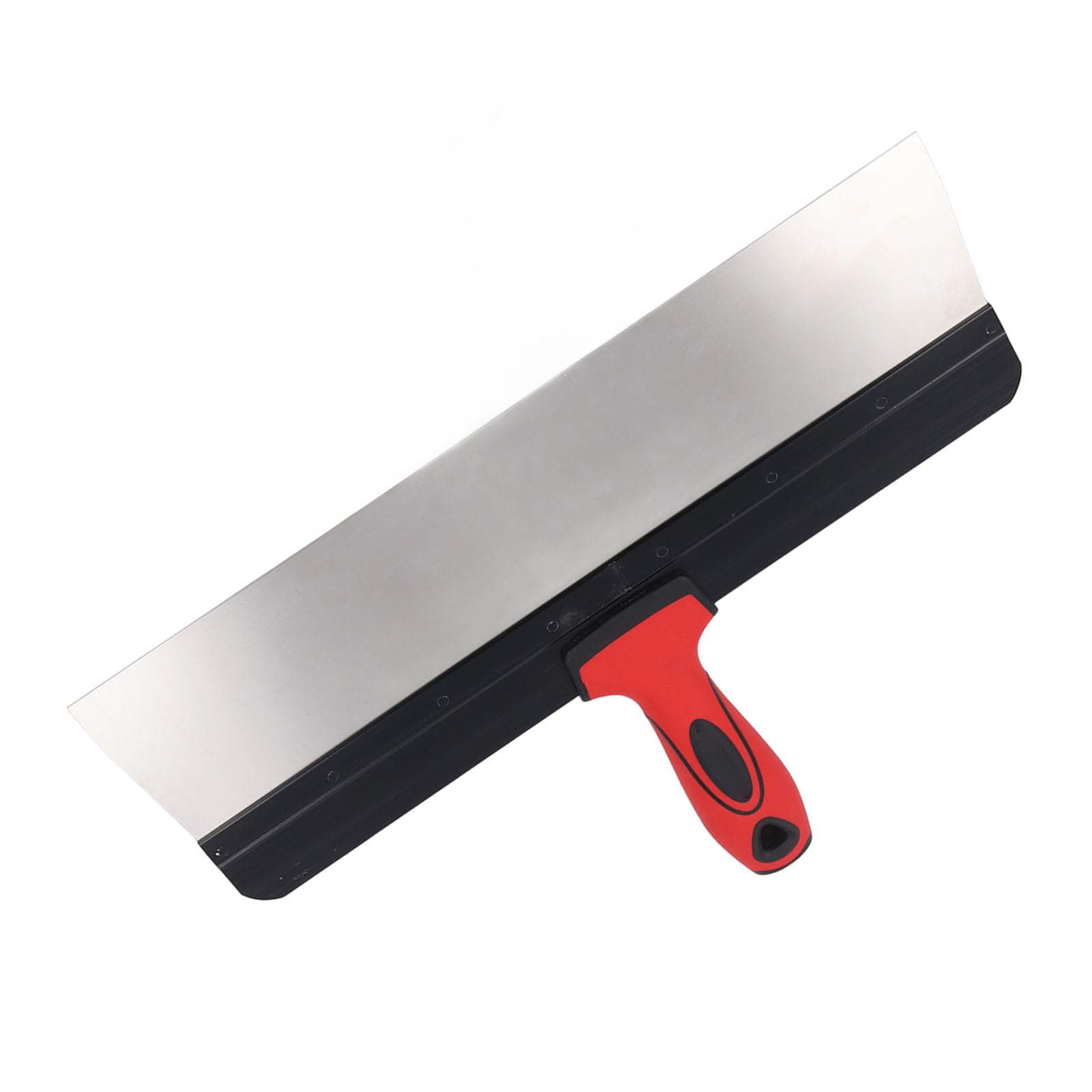 14in Stainless Steel Putty Cutter Drywall Taping Cutter with Non Slip Soft Handle for Applying and