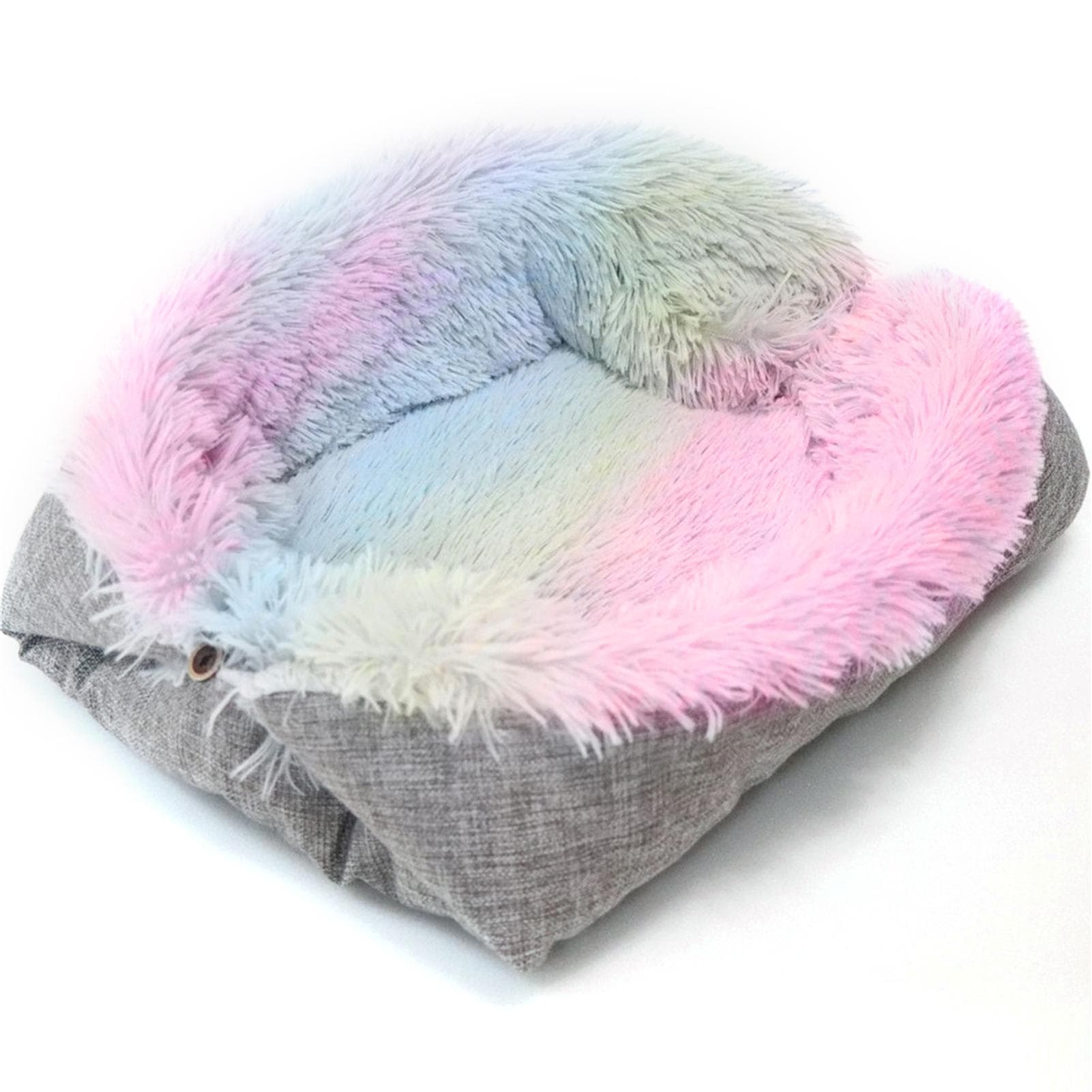 Cat Bed Washable Cat Beds for Indoor Cats Pet Bed Innovative Design Safe Warming Comfortable multicolour