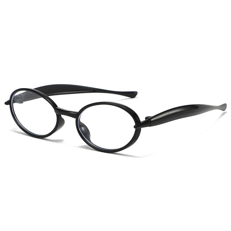 Y2K Oval Small Sunglasses for Women Men Vintage Luxury Designer Punk Metal Shades UV400 Protection