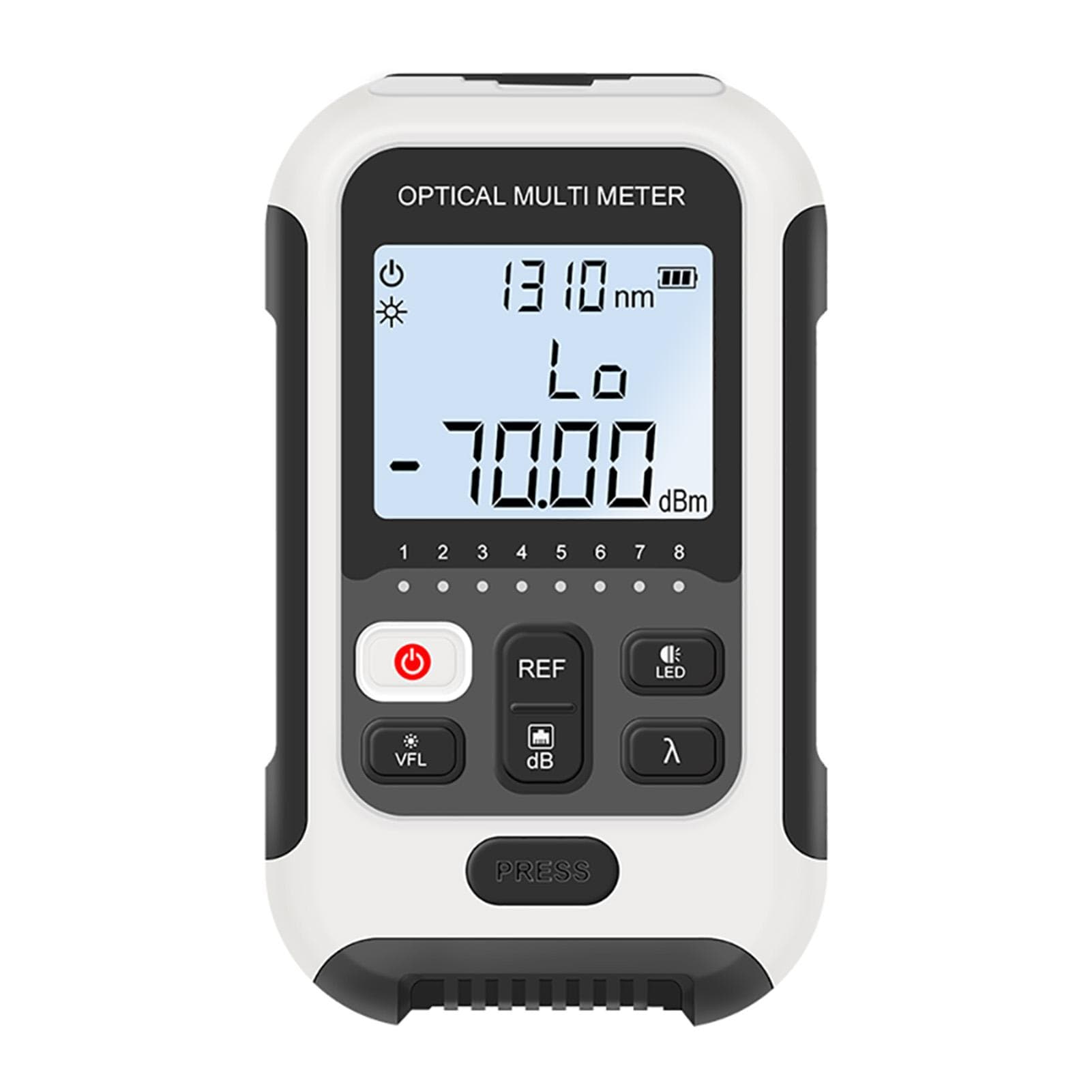 3 in 1 Optical Power Meter Visual Fault Locator Network Tester Multifunctional Accurate Optical