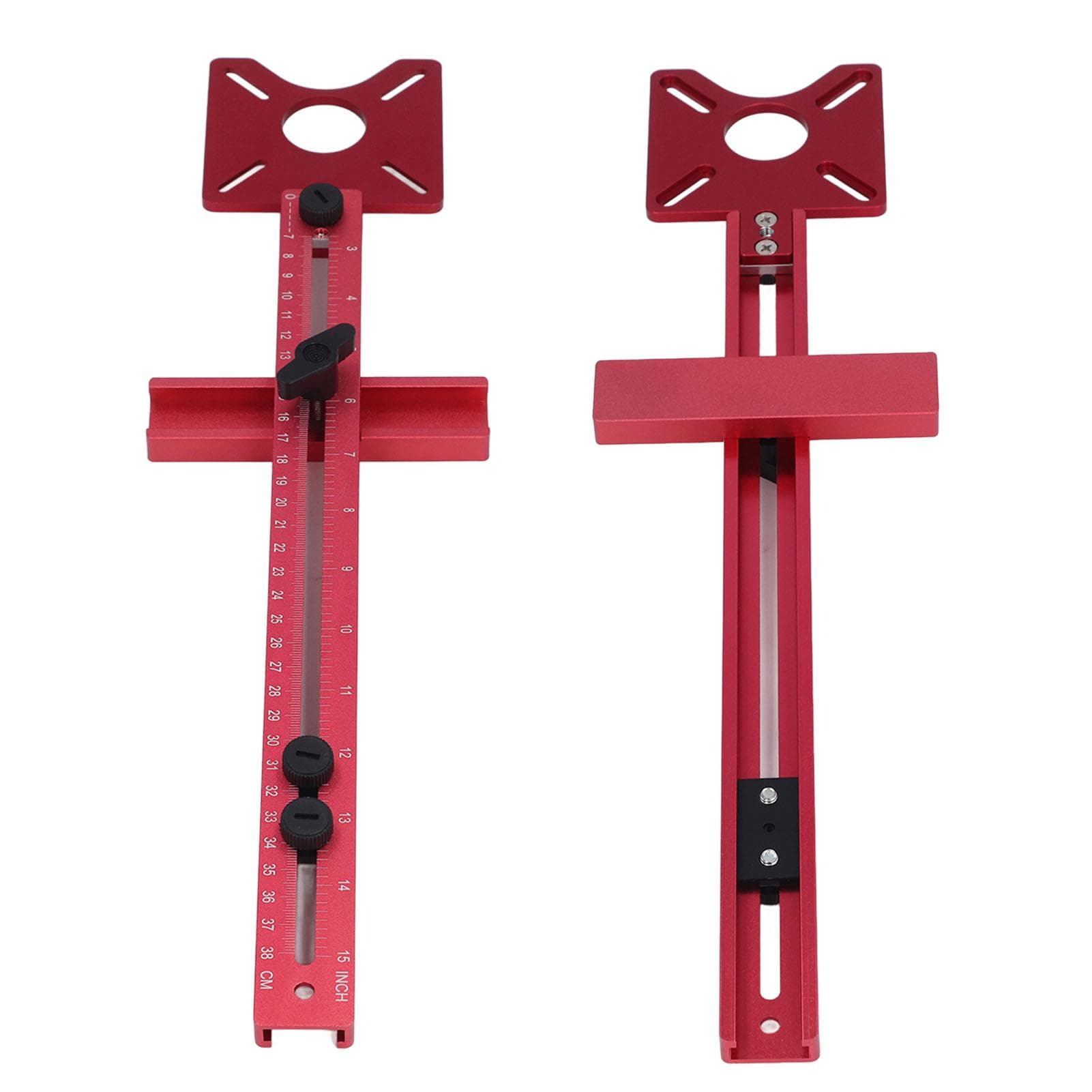 4 in 1 Milling Groove Bracket Adjustable Router Circle Cutting Jig Flip Board for Woodworking
