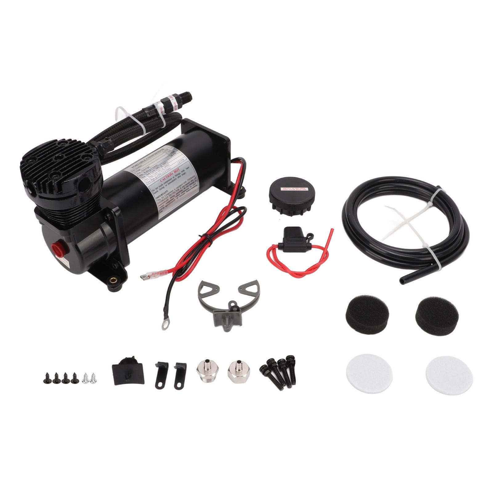 200 PSI Air Compressor Copper Wire with Temperature Control Switch Heavy Duty Universal for 12V