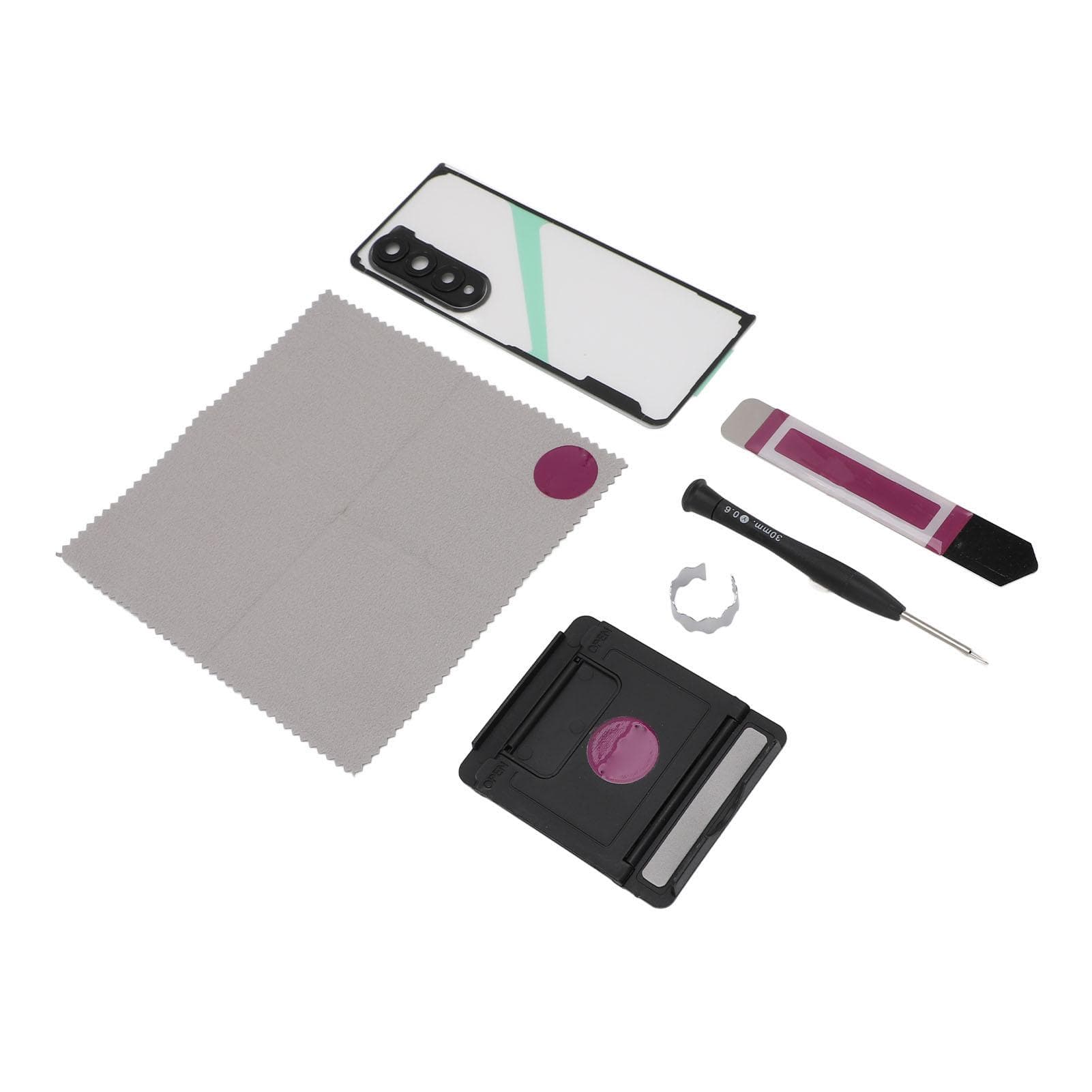 Back Glass Cover Housing Door for Galaxy Z Fold 4 for Z Fold 4 5G F936 Phone with Pre Installed