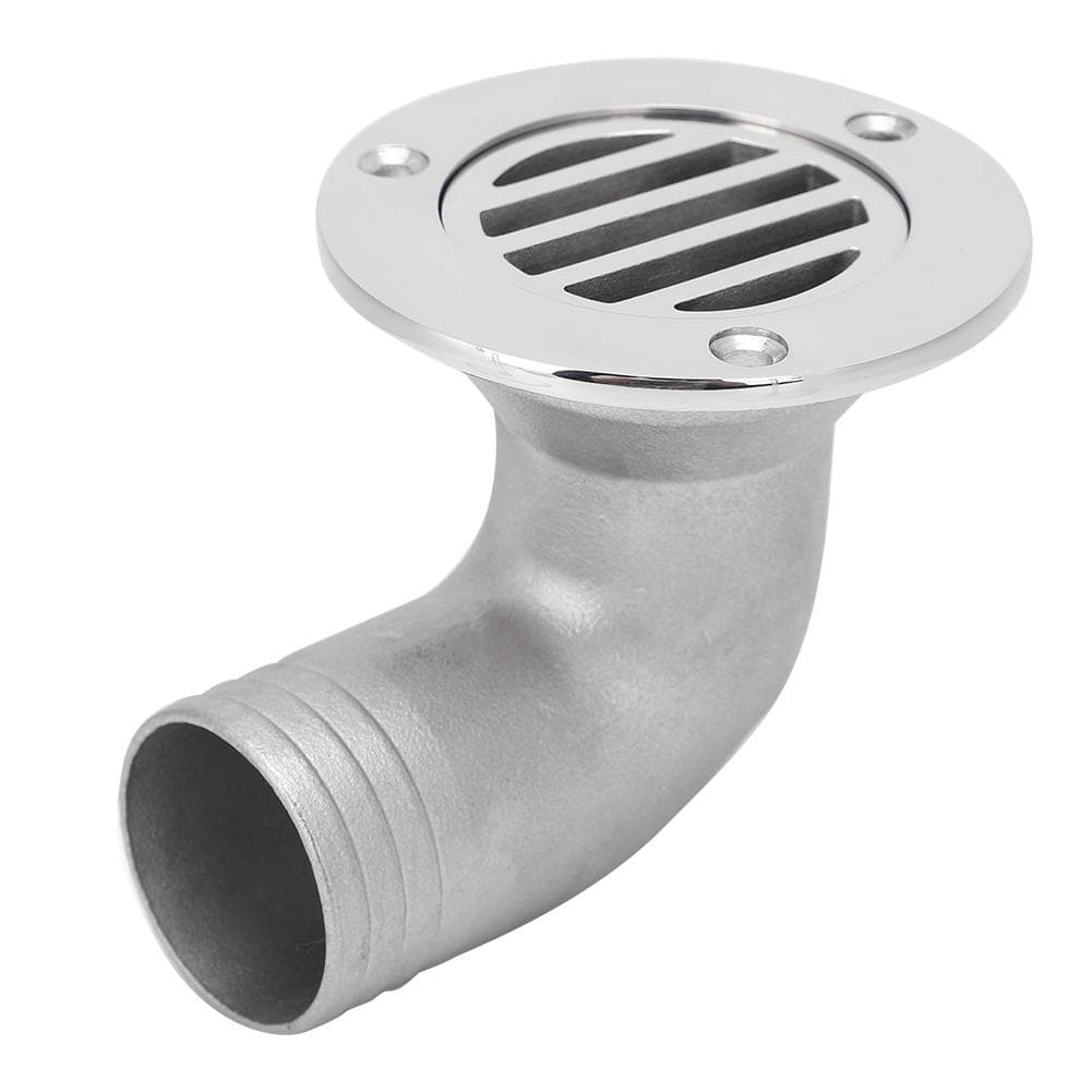 Boat Bend Floor Drain 316 Stainless Steel Marine Water Draining Device Hardware Accessor