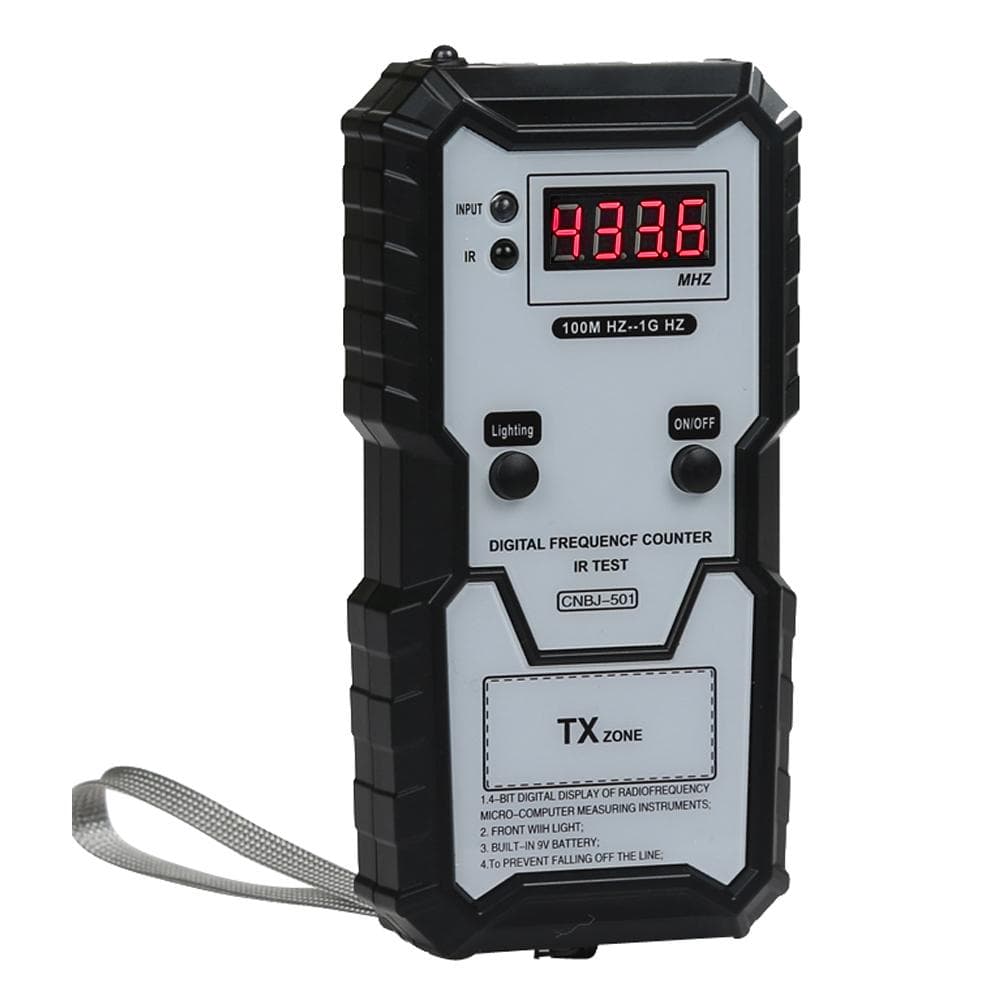 Car Keys Infrared Frequency Tester 100M-1GHZ 4-bit Digital Electronic Infrared Frequence Counter multicolour