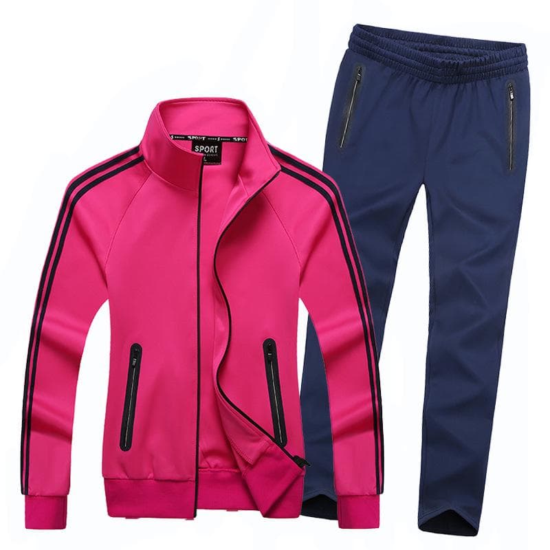 Spring Sports Suit Spring And Autumn Sportswear Women 'S Two -Piece Set XL