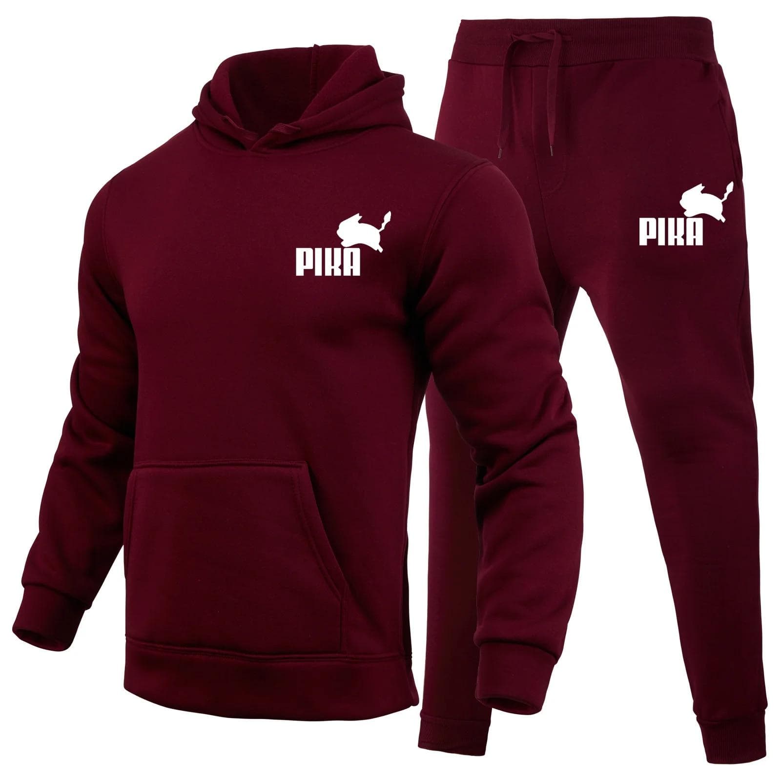 Pika Hoodie Set Women Hoodies Suits outdoor fitness running fashion sports suit spring and autumn style hoodie 3XL
