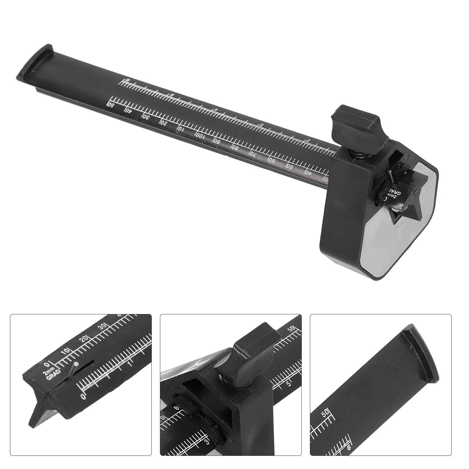 Ruler Scribe Parallel Sliding Marking Gauge Adjustable Woodworking Measuring Tool 0?150mm