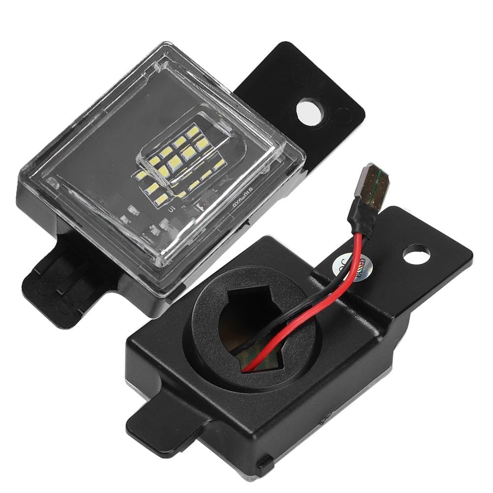 Pair Left Right 15LED License Number Plate Light Fits for Chevy Silverado 20142018DC12V